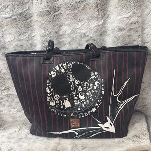 Disney Dooney & Bourke Jack Skellington Graphic Tote